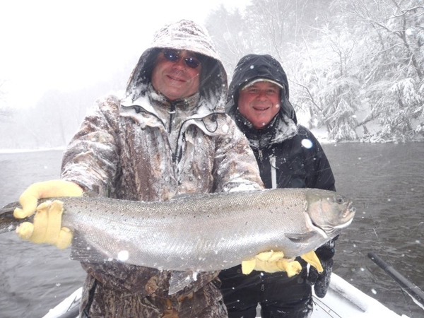 winter steelhead salmon river